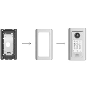 Grandstream GDS In-Wall Mounting Kit